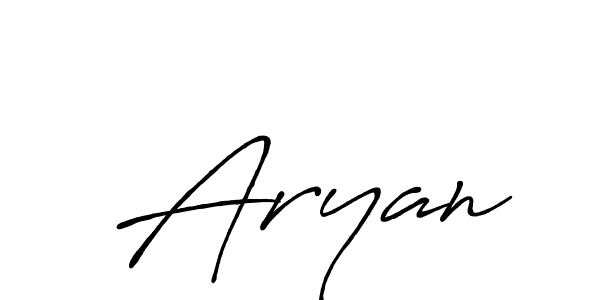 How to make  Aryan signature? Antro_Vectra_Bolder is a professional autograph style. Create handwritten signature for  Aryan name.  Aryan signature style 7 images and pictures png